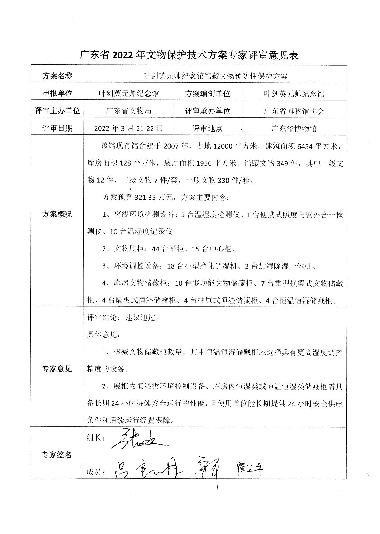评审结果报告-91色情博物馆协会可移动文物预防性保护和文物数字化保护利用方案2022年3月评审结果报告_06.jpg